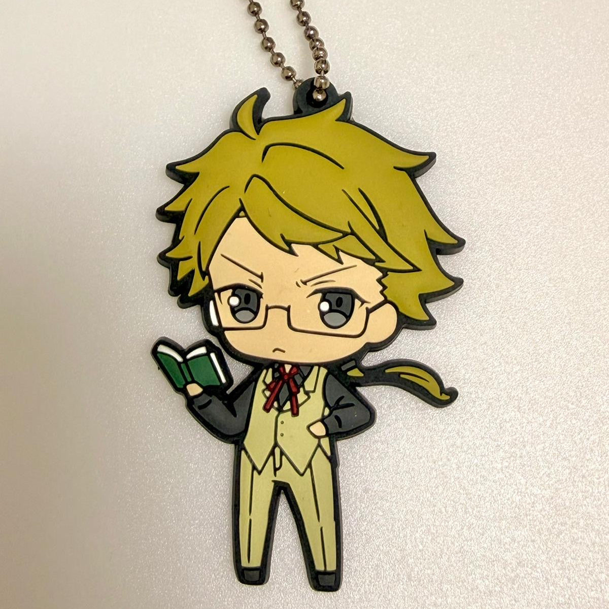 Bungo Stray Dogs Doppo Kunikida rubber keychain