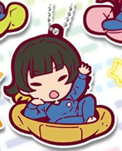 Blue Lock Character Banchoukou Rubber Keychain Gashapon