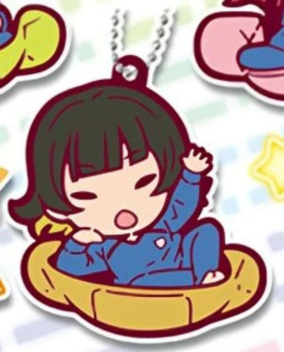 Blue Lock Character Banchoukou Rubber Keychain Gashapon