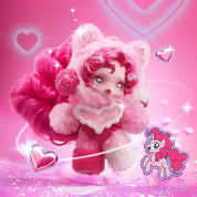 Skullpanda x My Little Pony Plush Keychain Pendant Blind Box by Pop Mart