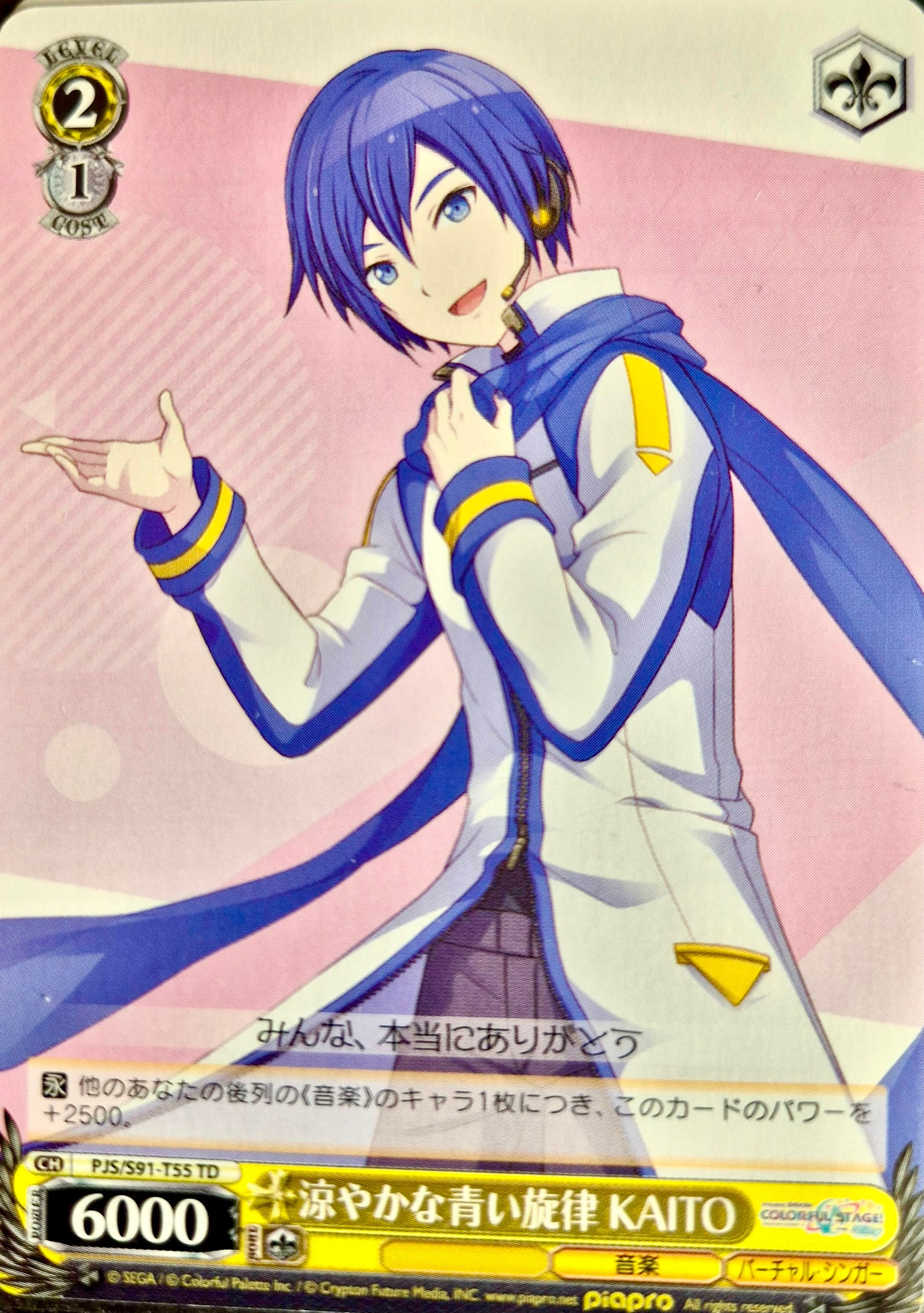 Vocaloid Project Sekai Collector Card 19 Kaito