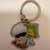 Jujutsu Kaisen Gojo Satoru metal keychain by Pirates Factory