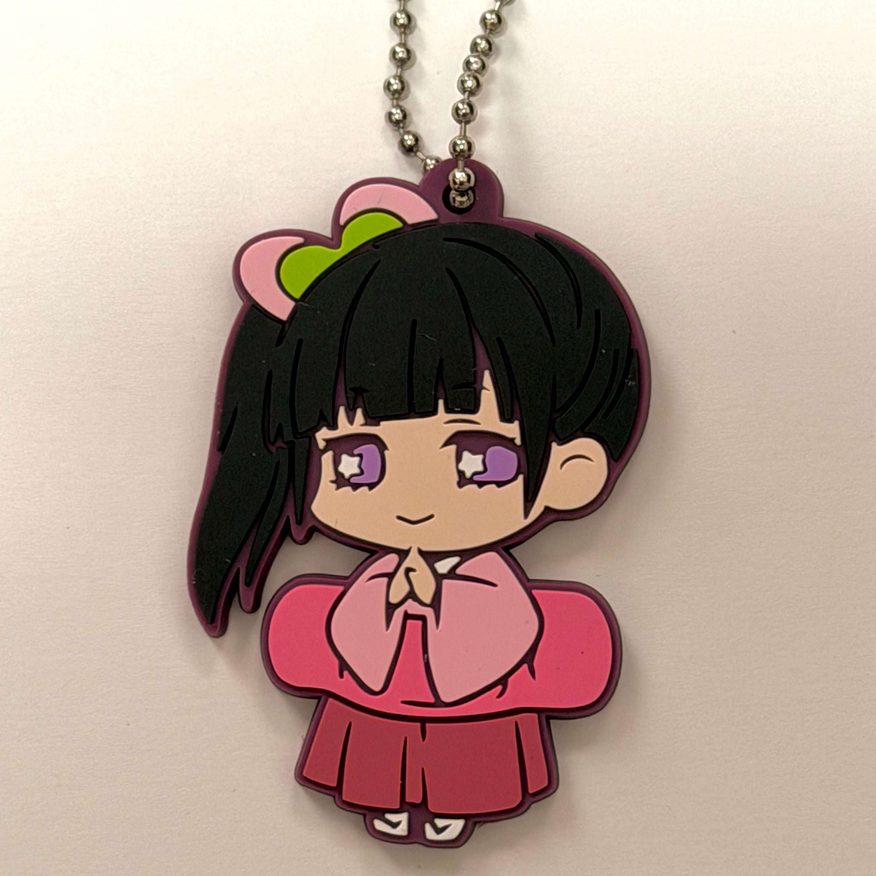 Demon Slayer Kanao rubber keychain