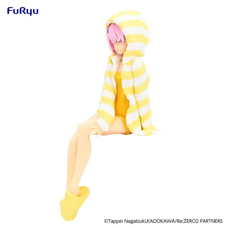 Re:Zero Starting Life in Another World Ram (Room Wear Yellow Color Ver.) Noodle Stopper Figure BY FURYU Re Zero