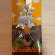 Enix Kingdom Hearts Cloud Strife mini figurine strap keychain