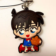 Detective Conan Case Closed Edogawa Conan strap rubber keychains