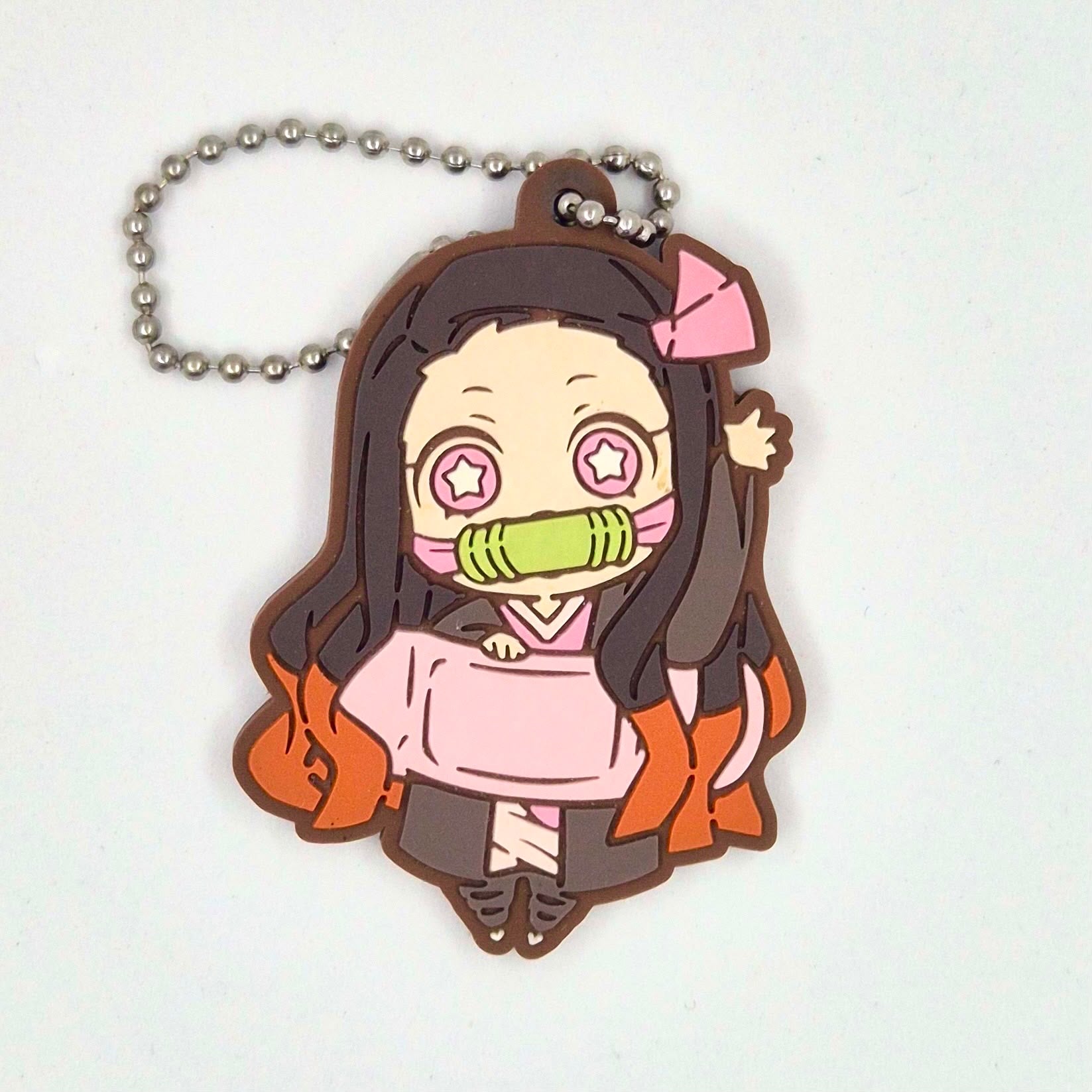Demon Slayer Bandaid Series Gashapon Keychain Kamado Nezuko