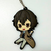 Bungo Stray Dogs Osamu Dazai rubber keychain JP