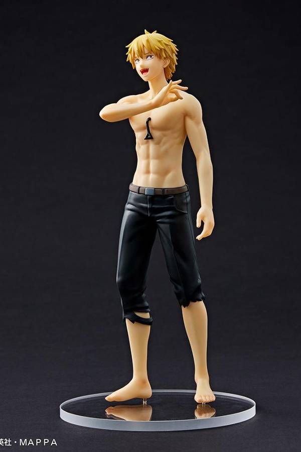 NO BOX Denji Figure by Taito Shirtless Version