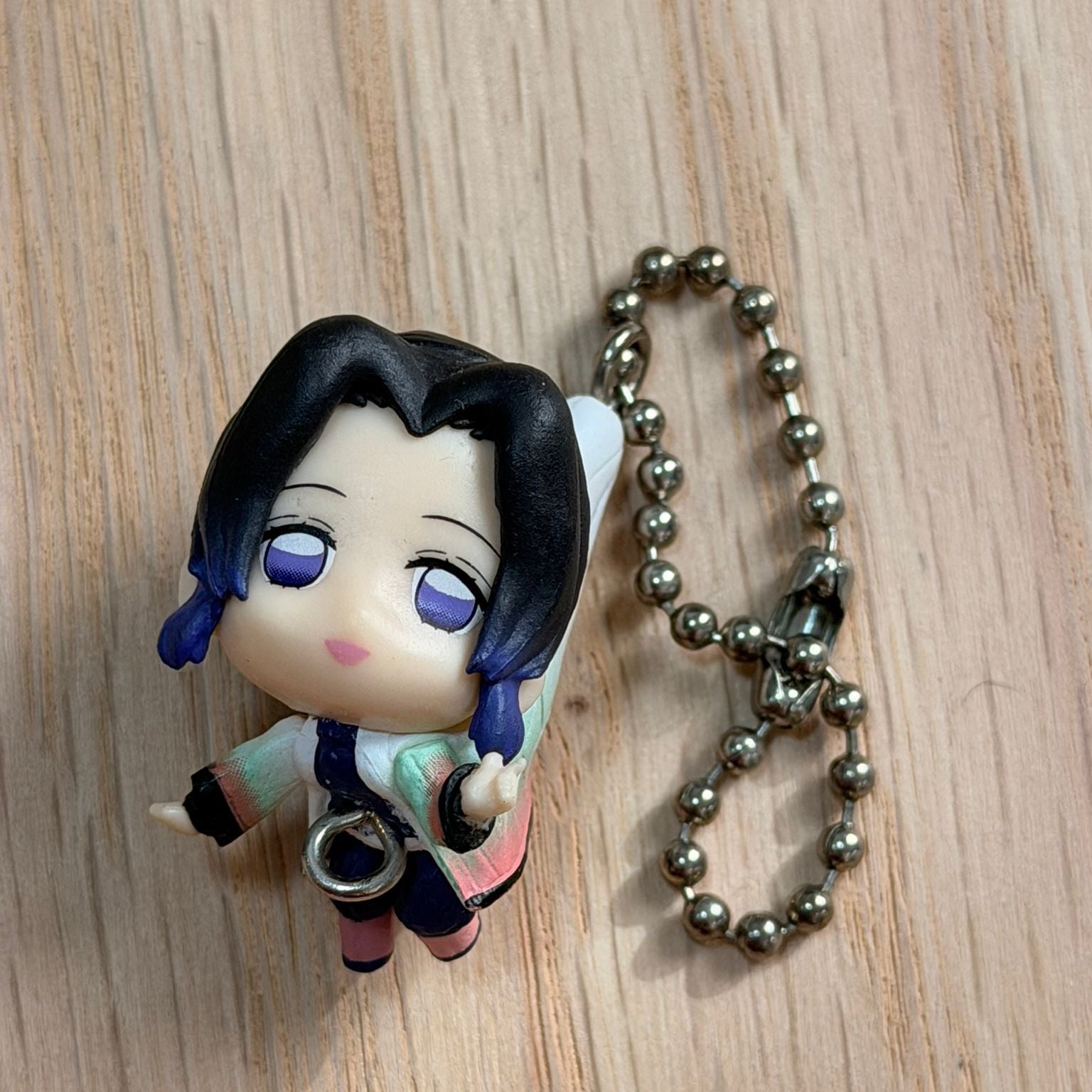 Demon Slayer Shinobu Kocho mini figurine keychain by Bandai