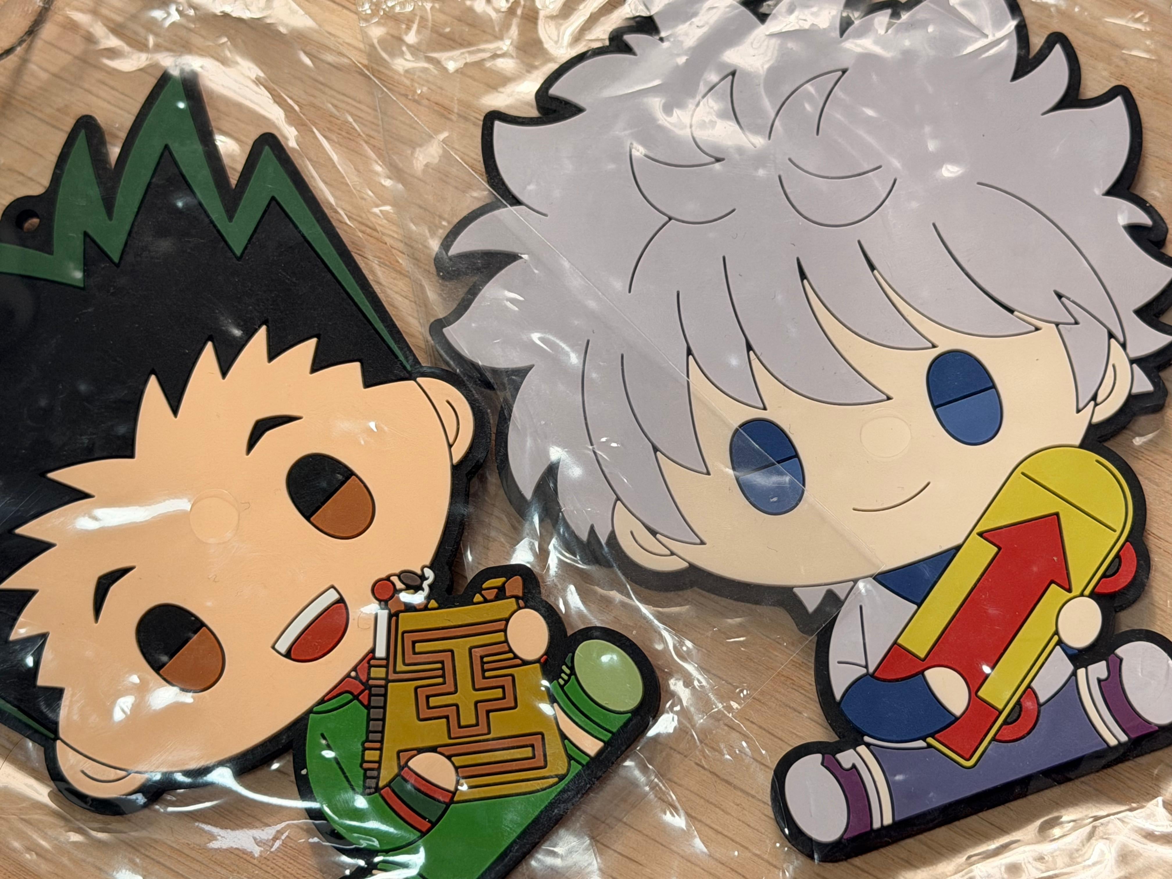 Hunter x Hunter Gon & Killua rubber coasters