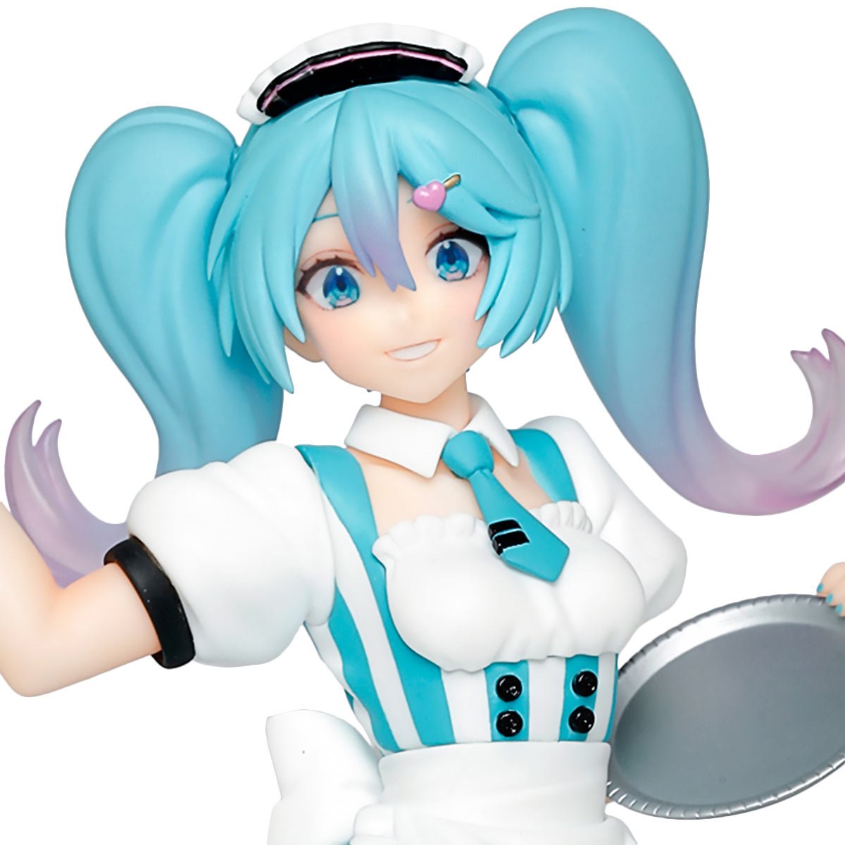 Vocaloid - Hatsune Miku - Hatsune Miku Figure Costumes - Cafe Maid Ver. (Taito)