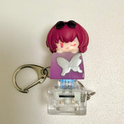 Honkai Star Rail official Kafka fingertip Keycap keychain by HoYoverse