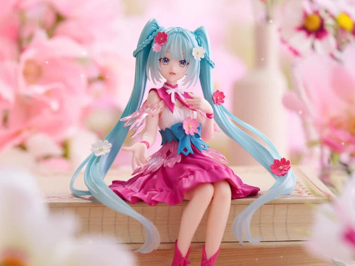 Vocaloid Hatsune Miku Flower Fairy cosmos Noodle Stopper Figure by Furyu