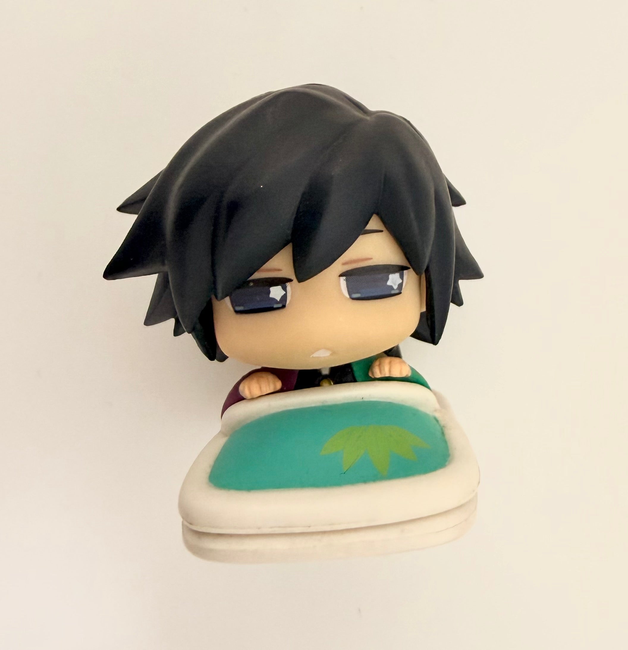 Demon Slayer Obanai Iguro chibi figure with snake motif