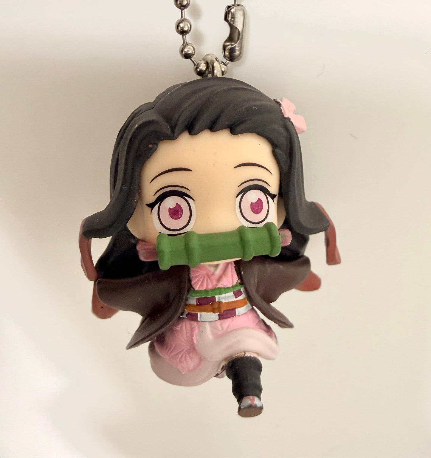 Demon Slayer Nezuko Kamado rubber keychain