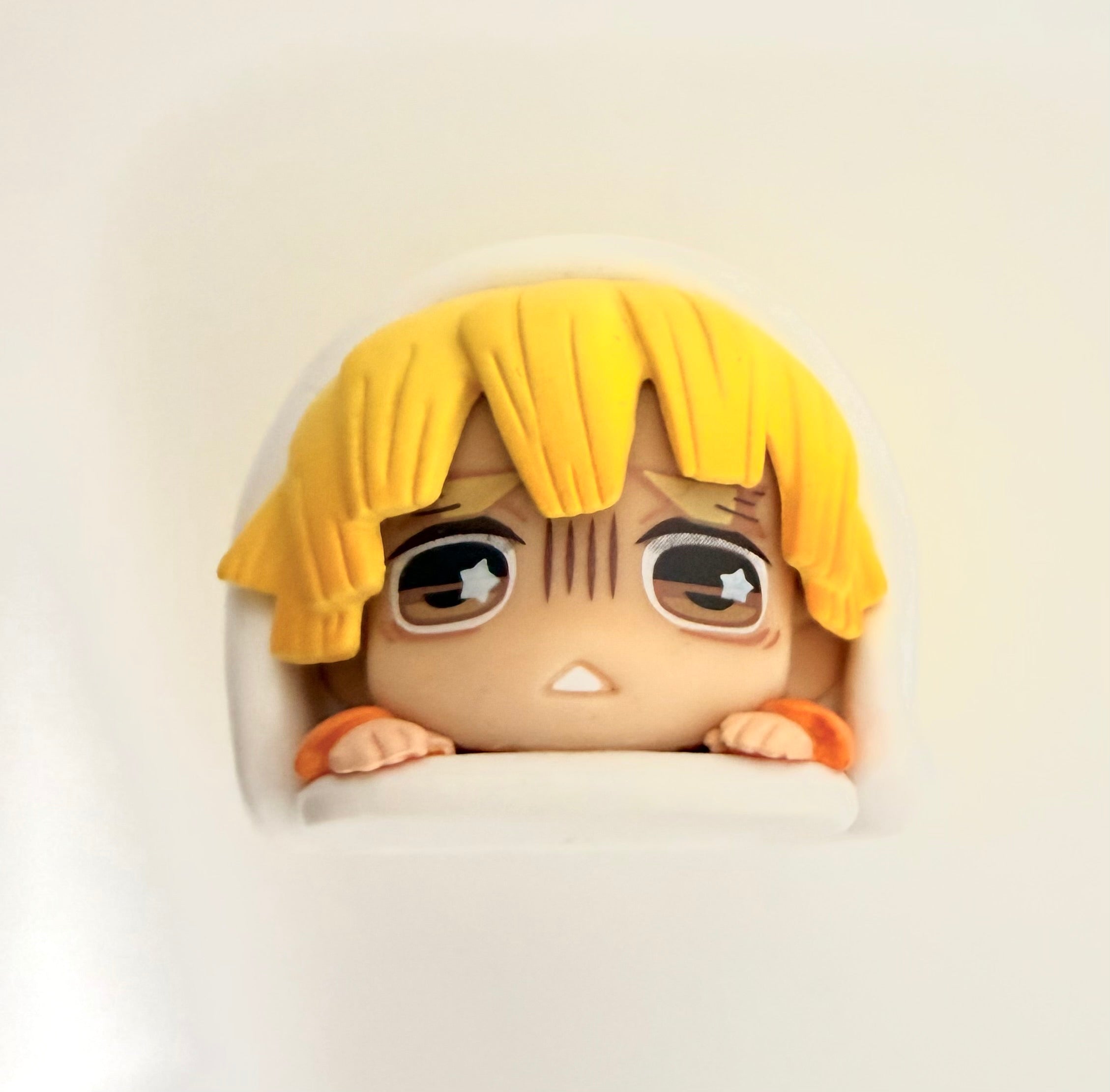 Demon Slayer yellow-haired chibi mini figure