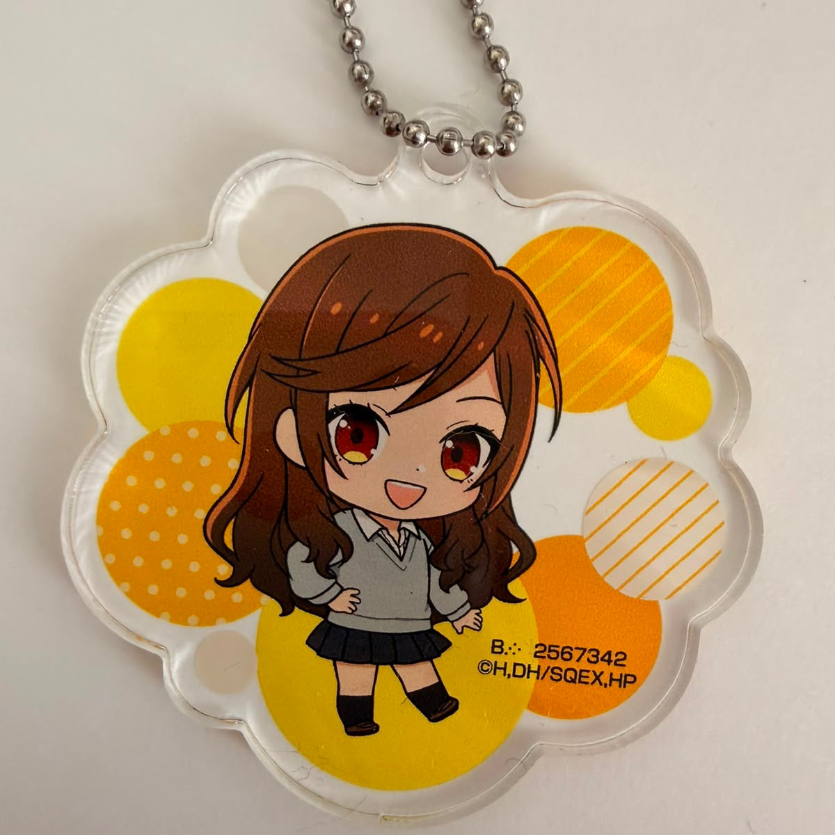 Horimiya Kyouko Hori acrylic keychain by Bandai