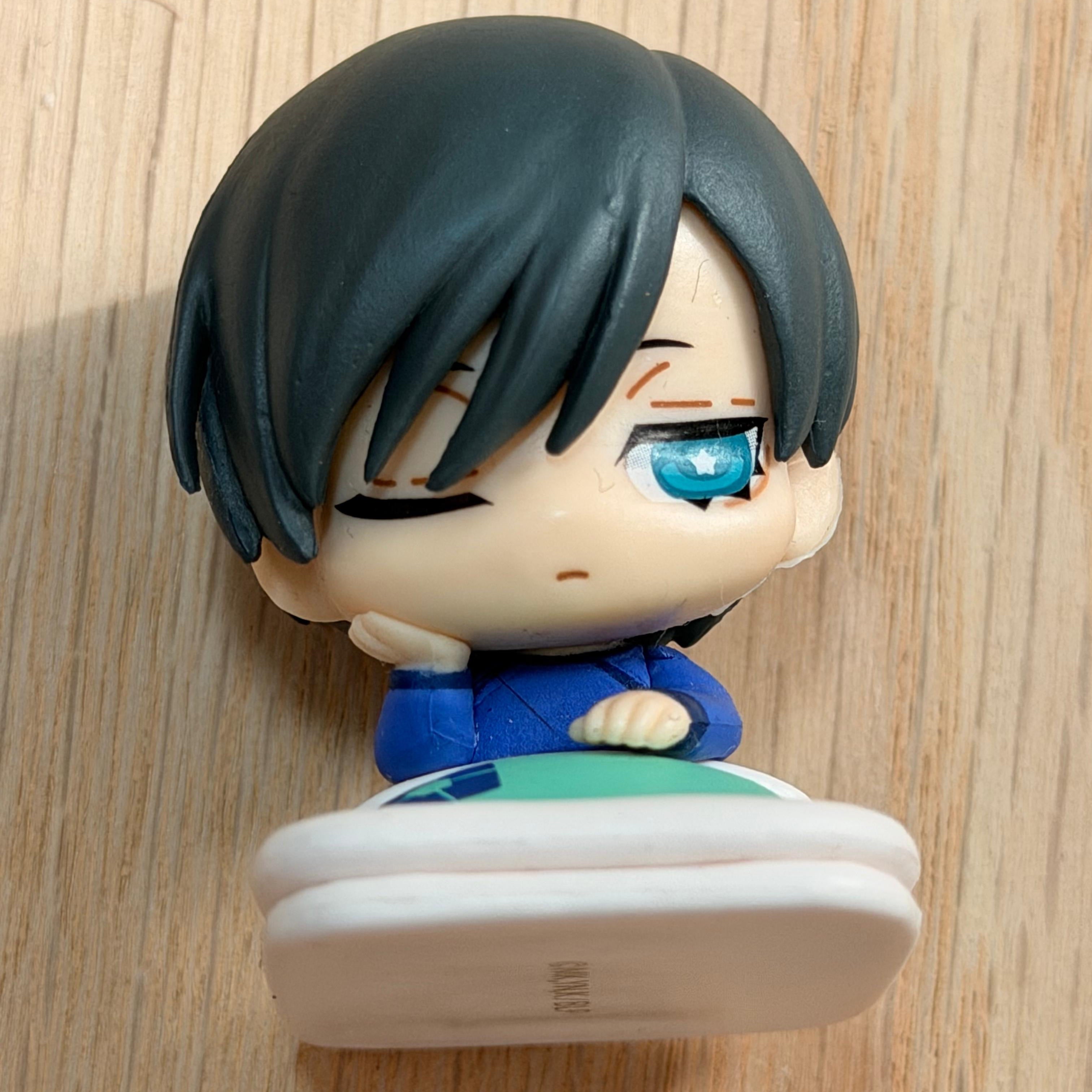 Blue Lock Itoshi Rin Sleeping mini figurine