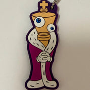 The Amazing Digital Circus Kinger rubber keychain by Bandai