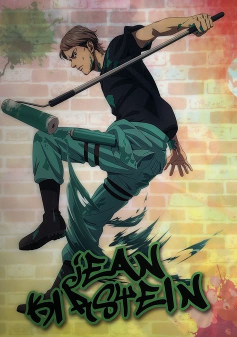 Attack On Titan Jean Acrylic Keychain Rare