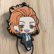 Twisted Wonderland Cater Diamond Strap rubber keychain by Bandai