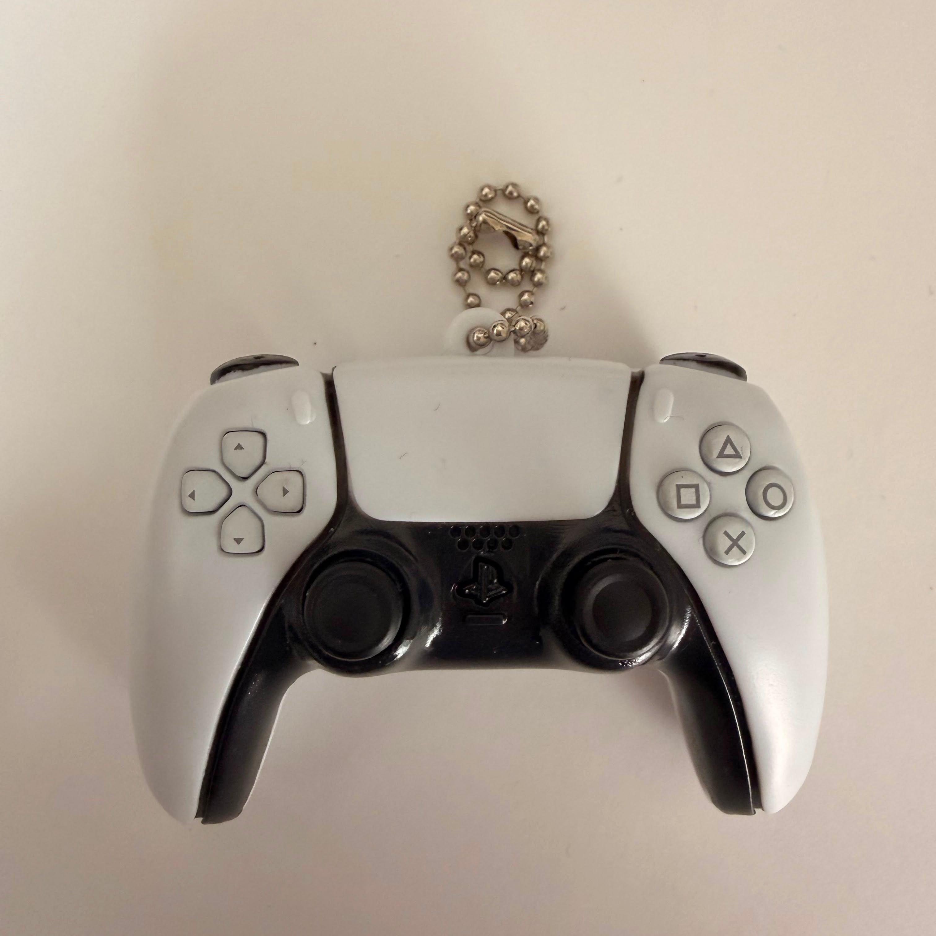 PlayStation 5 DualSense wireless controller mini figurine keychain with Sound