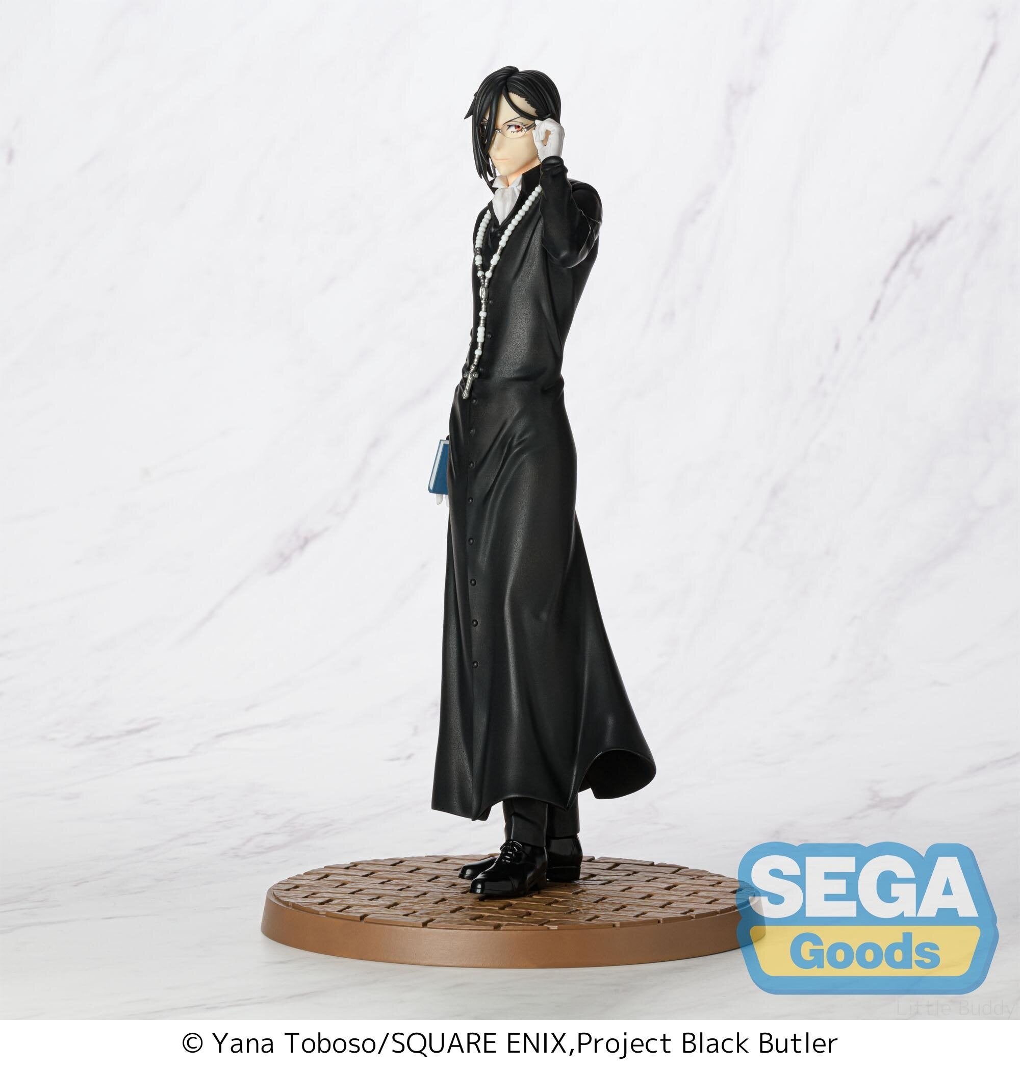 Kuroshitsuji Sebastian Michaelis Black Butler Public School Arc Luminasta Figure by SEGA
