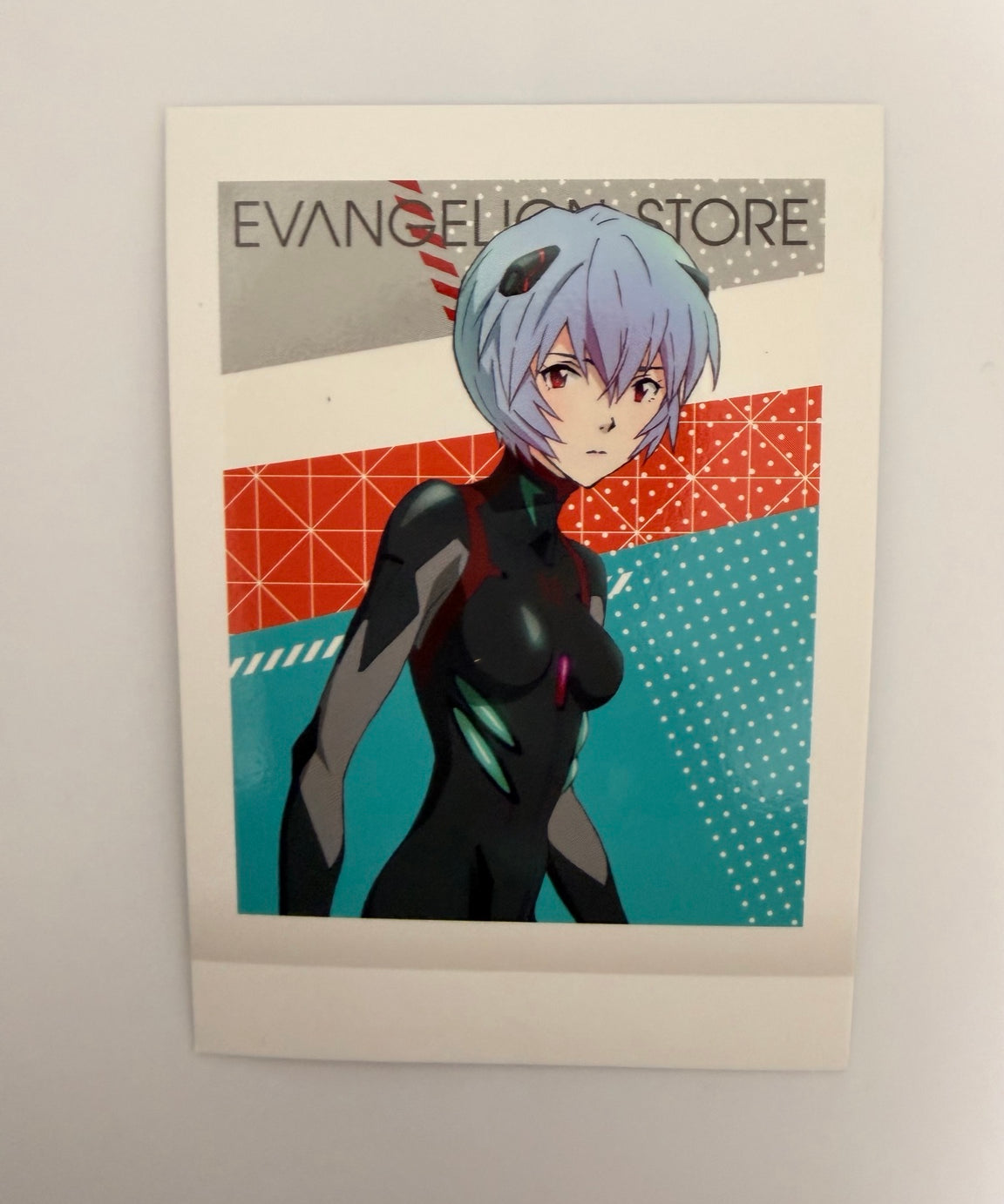 Evangelion Rei official collector card 262191