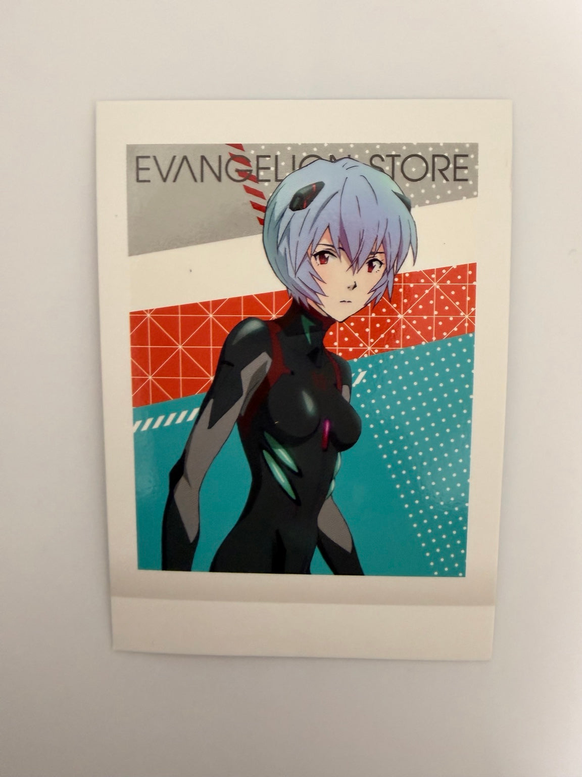 Evangelion Rei official collector card 262191