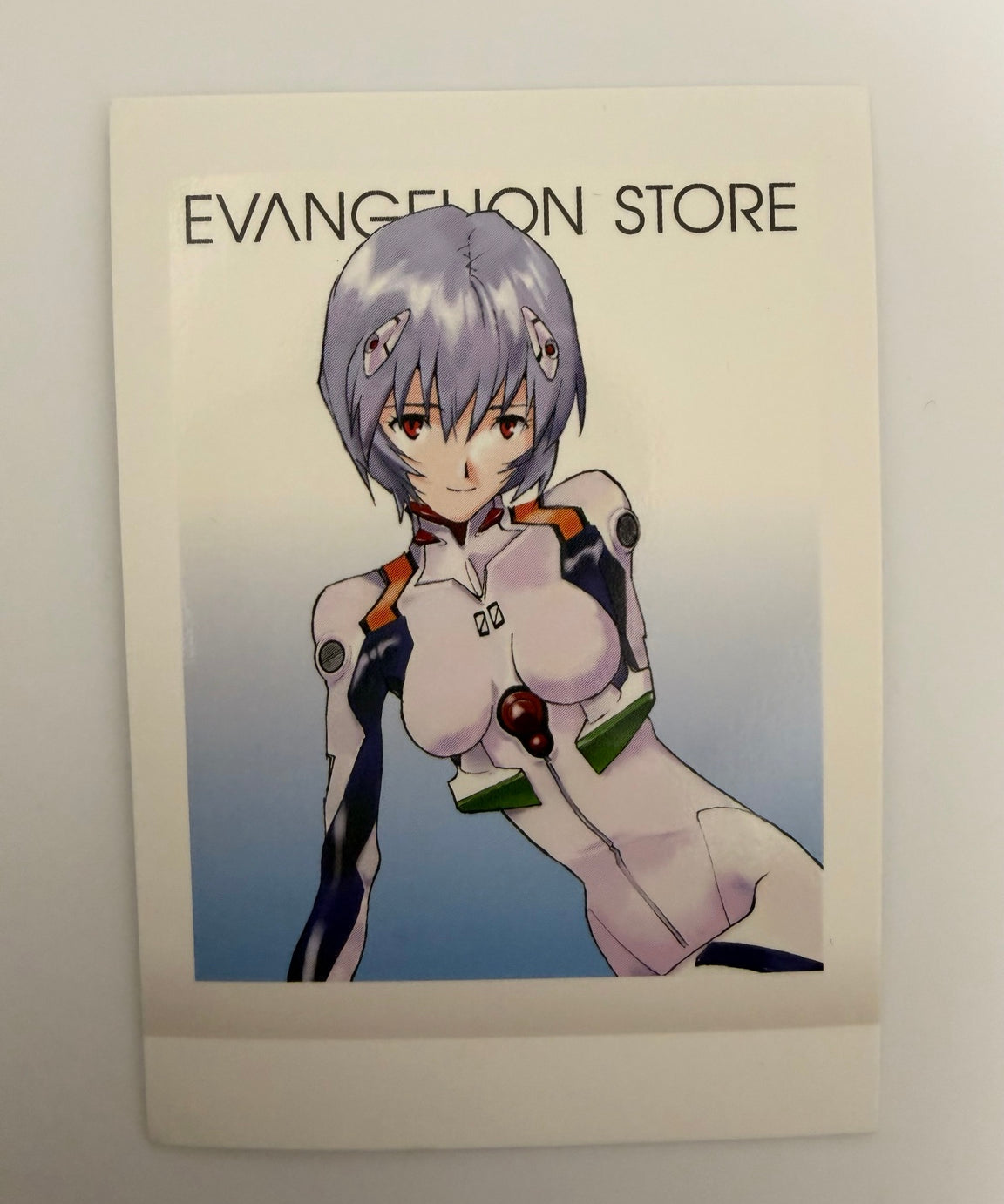 Evangelion Rei official collector card 262192