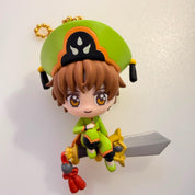 Cardcaptor Sakura Syaoran Li mini figurine keychain by Bandai