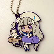 Re:Zero - Starting Life in Another World Emilia Chara Banchoukou rubber keychain by Bushiroad