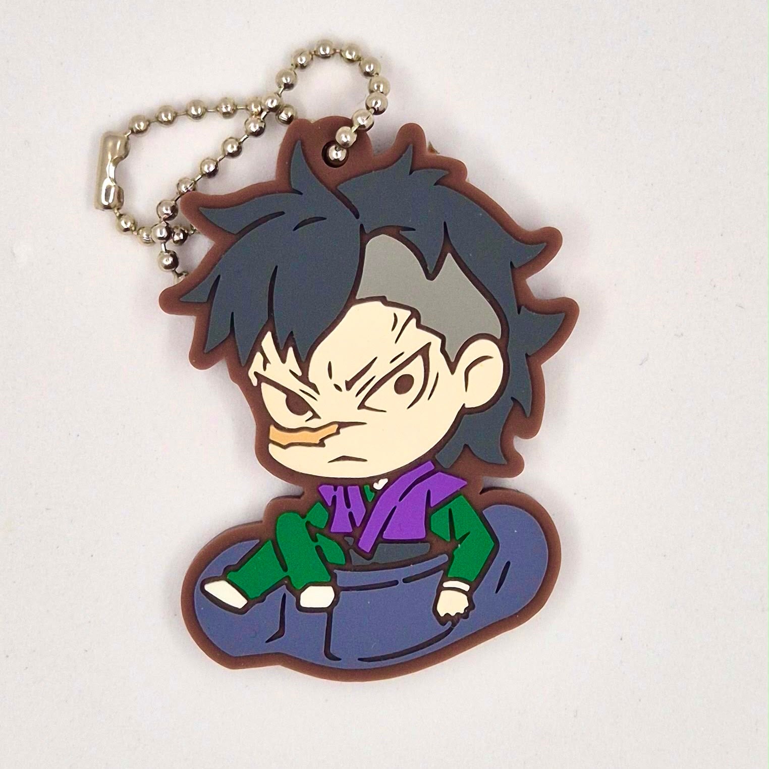 Demon Slayer Bandaid Series Gashapon Keychain Genya Shinazugawa