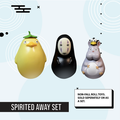 Studio Ghibli: Spirited Away Non-Fall Toys Set