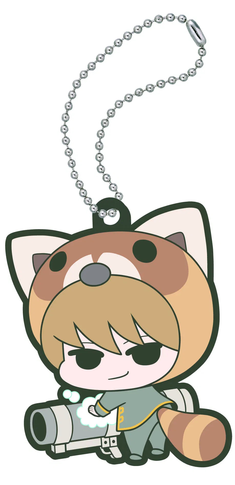 Gintama Rubber Mascot Prince Hata Animal Paradise Gashapon Keychain