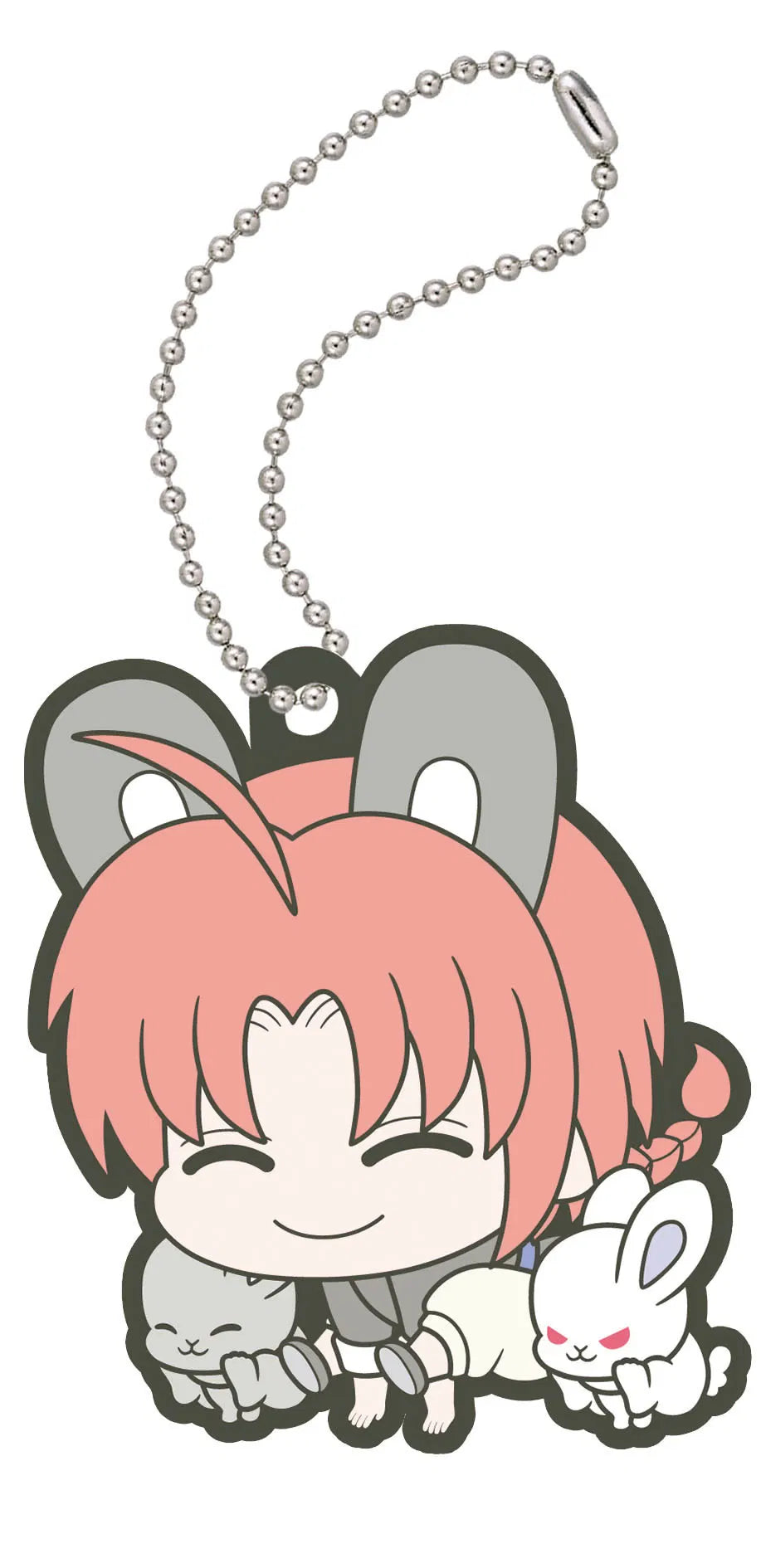 Gintama Rubber Mascot Prince Hata Animal Paradise Gashapon Keychain
