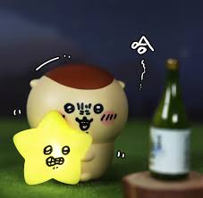 Chiikawa Kurimanju & Hoshi Character Mascot Gashapon Light in The Dark