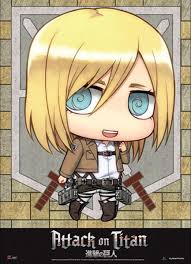 Attack On Titan Hystoria Metallic Keychain Deformed Series
