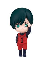 Blue Lock Figutto Character Mascot Keychain Gashapon