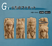 Naruto Ichiban Kuji Prize G Hokage Rock Fridge Magnet