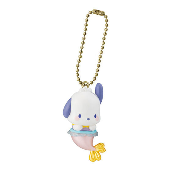 Sanrio Characters Mermaid Charm Gashapon Mini Figure Keychain RARE