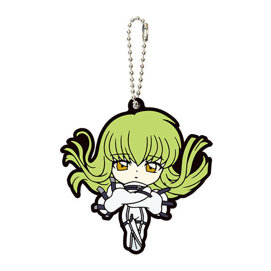 Code Geass Rose of The Recapture & Code Geass Lelouch of The Rebellion Rubber Keychain Gashspon