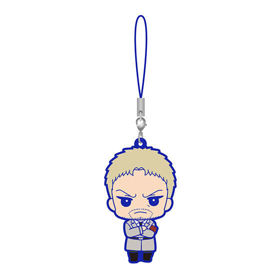 Attack On Titan The Final Arc Gashapon Keychain Rubber Strap JP