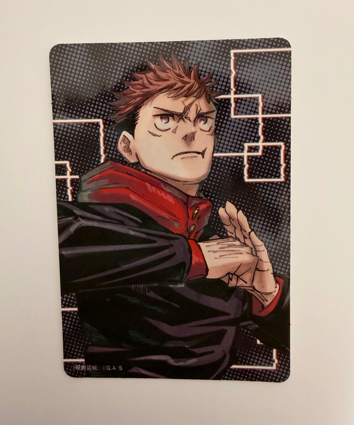 Jujutsu Kaisen Itadori Yuji Official Collector Sticker Card JP