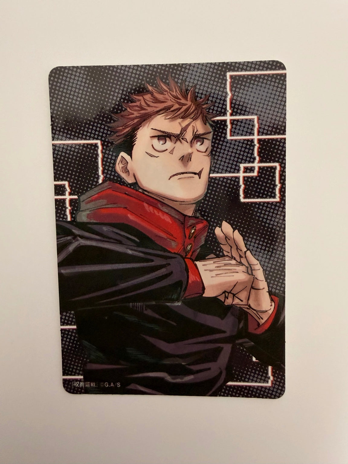 Jujutsu Kaisen Itadori Yuji Official Collector Sticker Card JP