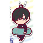 Blue Lock Character Banchoukou Rubber Keychain Gashapon