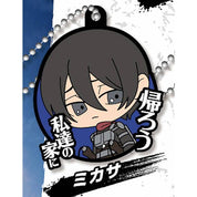Attack on Titan The Final Season Rubber Mascot Gashapon Keychain With Taglines