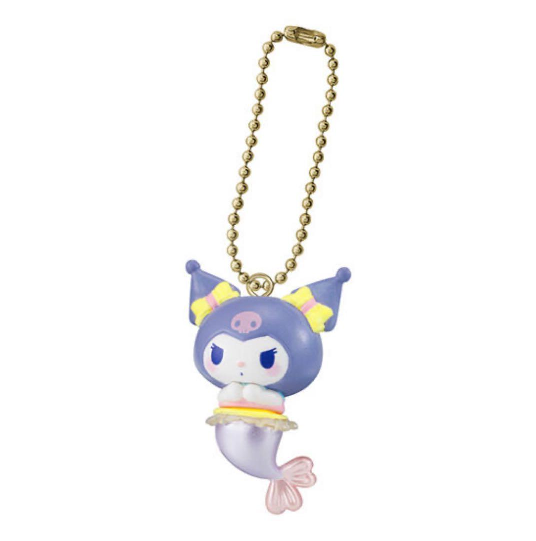 Sanrio Characters Mermaid Charm Gashapon Mini Figure Keychain RARE