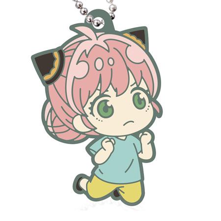 Spy X Family Takara Tomy Deformed Style Character Rubber Keychain